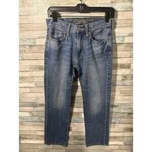 Men’s American Eagle Denim Jeans Medium Wash Slim Straight Size 26x28